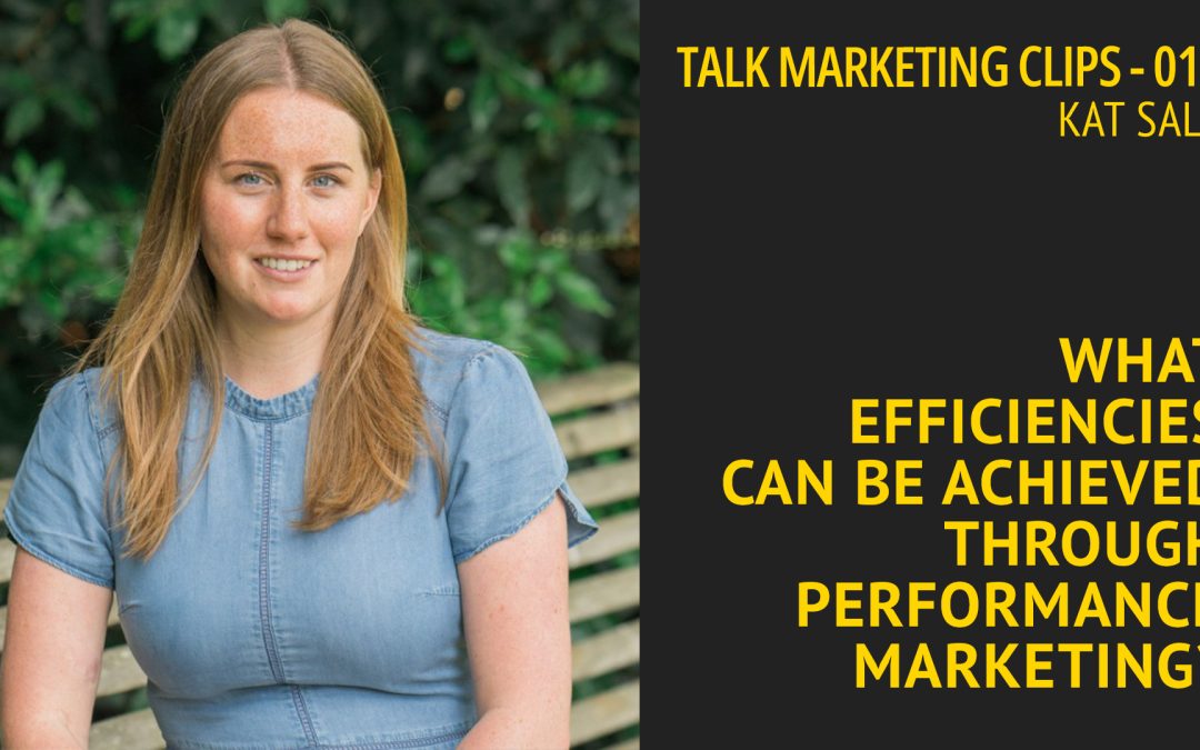 What efficiencies can be achieved through performance marketing? – Effective Marketing Clips 16