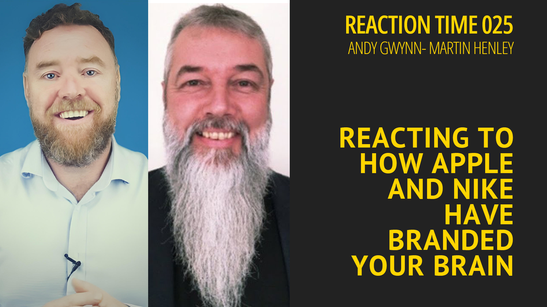Reacting to How Apple and Nike have branded your brain – Reaction Time 025