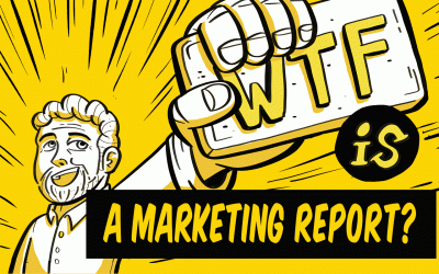What is a marketing report?