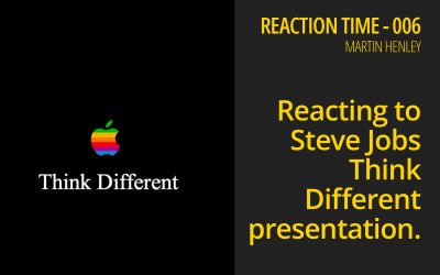 We are not going to get a chance to get people to remember much about us – Steve Jobs – Reaction 06
